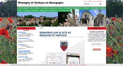 Desktop Screenshot of messigny-et-vantoux.fr