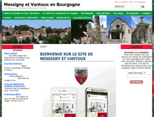 Tablet Screenshot of messigny-et-vantoux.fr
